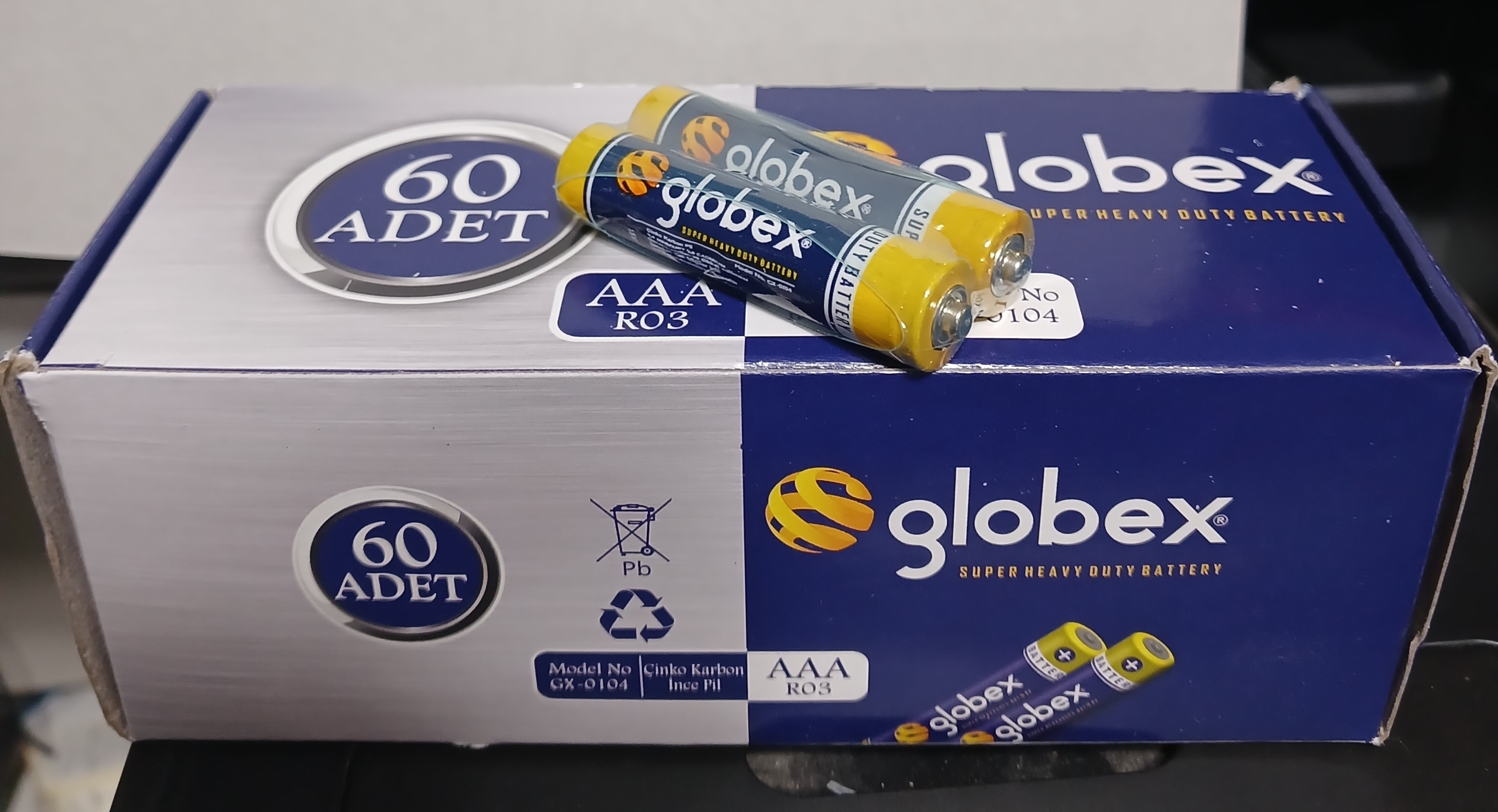M0187-GLOBEX İNCE AAA PİL(60LI PAKET FİYATI)